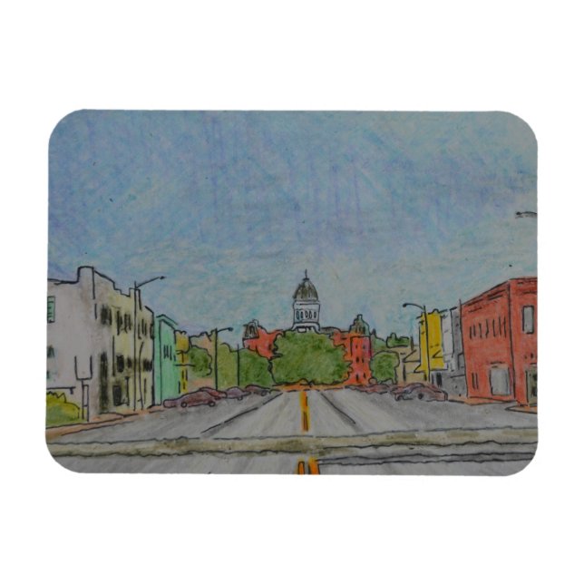 Marfa, imán de Texas (Horizontal)