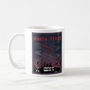 Marfa, taza de café de Tejas