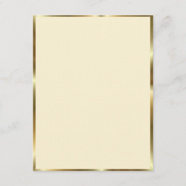 Marfil & Gold Trim (Anverso)