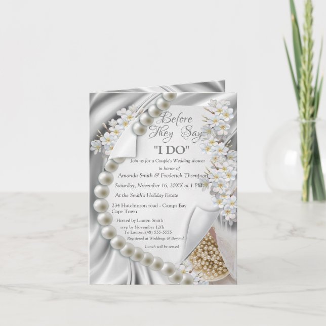 Marfil, verde, azul, oro en la invitación a la duc (Anverso)