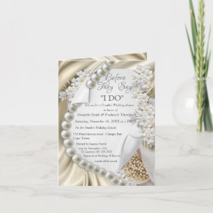 Marfil, verde, azul, oro en la invitación a la duc