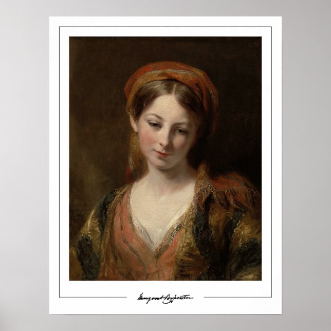 Margaret Sarah Carpenter Zedign Poster de arte #1 (Frente)