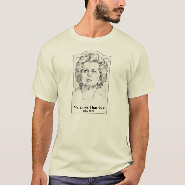 Margaret Thatcher - camiseta 1925-2013 (Anverso)
