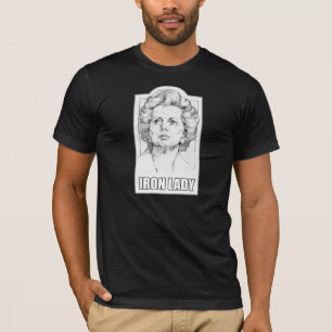 Margaret Thatcher - camiseta de la dama de hierro