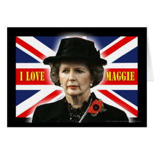 Margaret Thatcher me encanta Maggie
