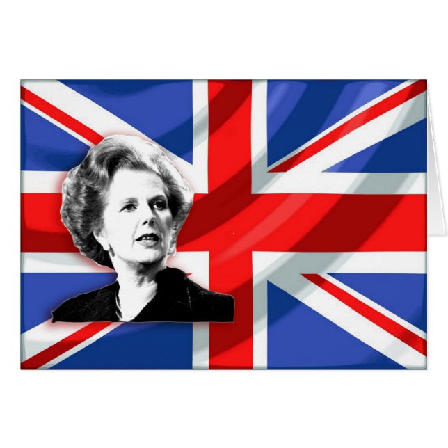 Margaret Thatcher Union Jack (Anverso (Horizontal))