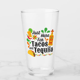 Margarita Bar Glass por Tacos & Tequila