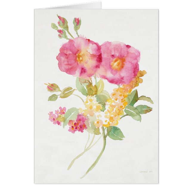 Margarita blanca en azul (Frente)