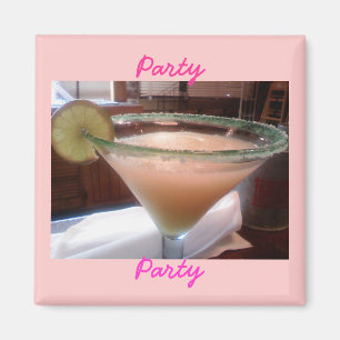 margarita, fiesta, imán del fiesta