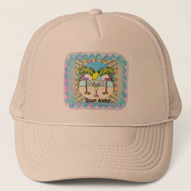 Margarita Flamingo gorra (Anverso)