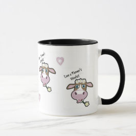 Margarita, la vaca, taza del mercado