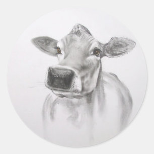 Margarita los pegatinas de la vaca