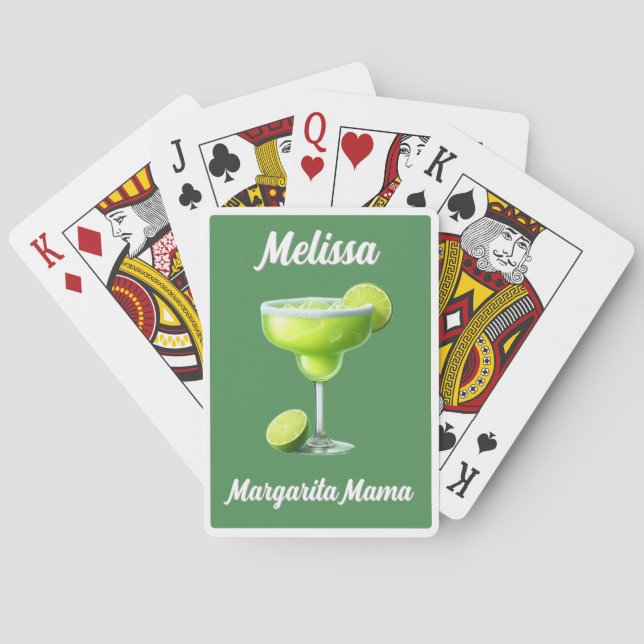 ¡Margarita mamá! Diversos tiempos jugando cartas (Reverso)