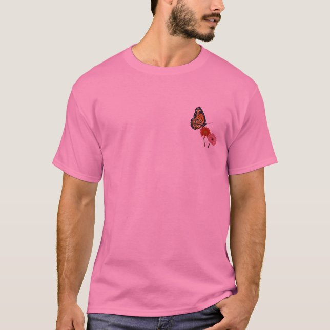 Margarita rosada, camisa del monarca (Anverso)