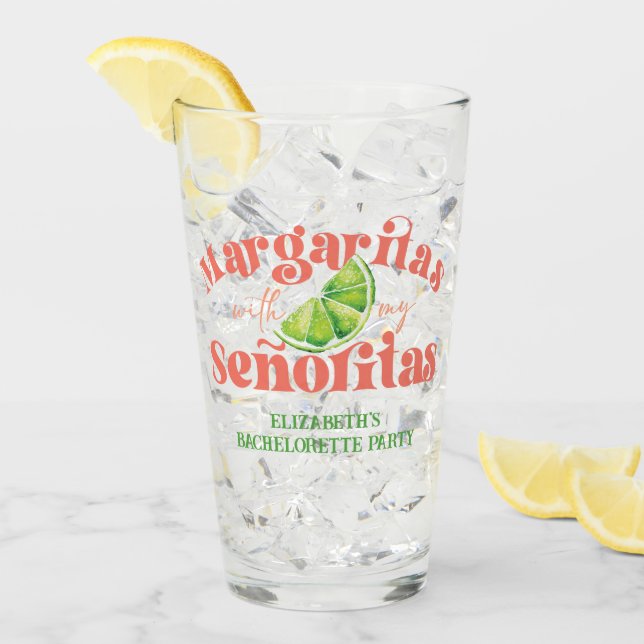 Margaritas de Melocotón Verde con mis Señoritas Fi (Anverso (hielo))