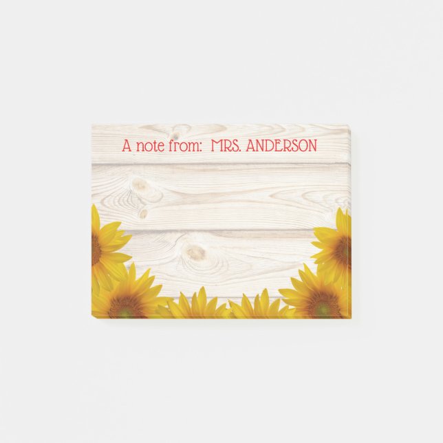 Margaritas en la nota de Shiplap el | A del (Anverso)