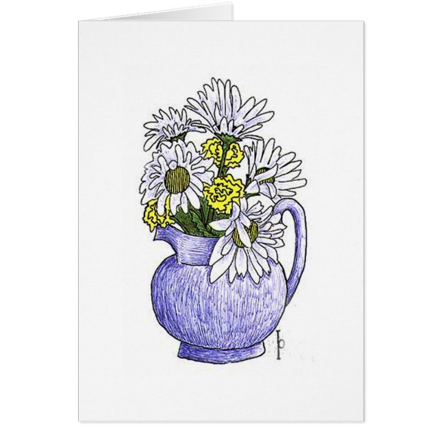 Margaritas - pluma y tinta (Frente)