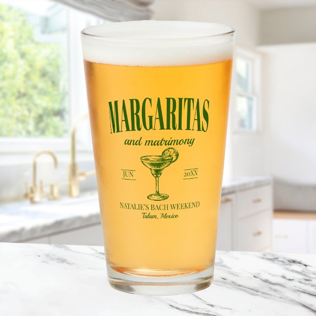 Margaritas Y Bachelorette Personalizada De Matrimo (Subido por el creador)