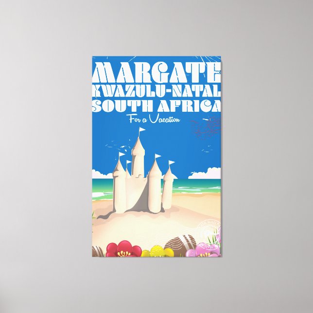 Margate, KwaZulu-Natal impresión de viajes en Sudá (Anverso)