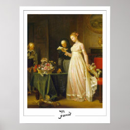 Marguerite Gérard Zedign Poster de arte #1