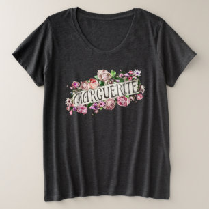 Marguerite Nombre Vintage Floral Banner Cute & Gir