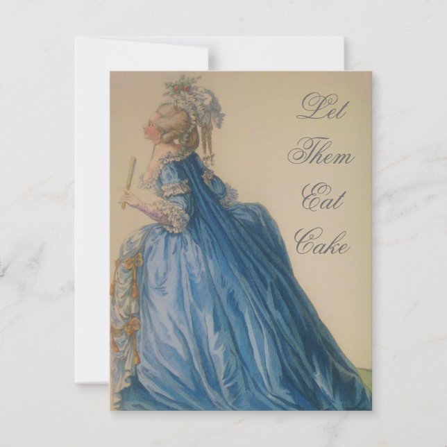 María Antonieta ~ Invitación (Anverso)