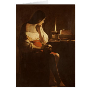 Maria Magdalena con una luz de la noche, 1630-35