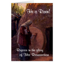 Maria Magdalena extraordinaria en la tumba vacía