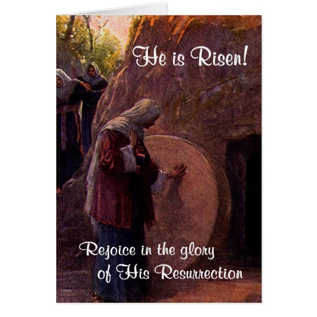 Maria Magdalena extraordinaria en la tumba vacía (Frente)