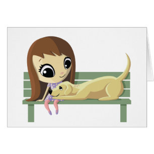Maria y cuscurrón el perro