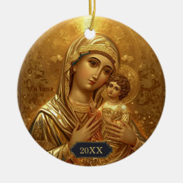 María y el Niño Jesús Ornamentos religiosos de Nav