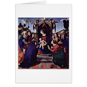 María Y Los Niños Ángeles De Piero Di Lorenzo