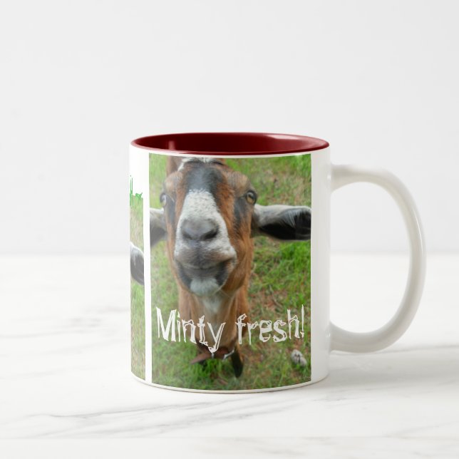 Mariah la cabra - taza fresca de menta (Derecha)