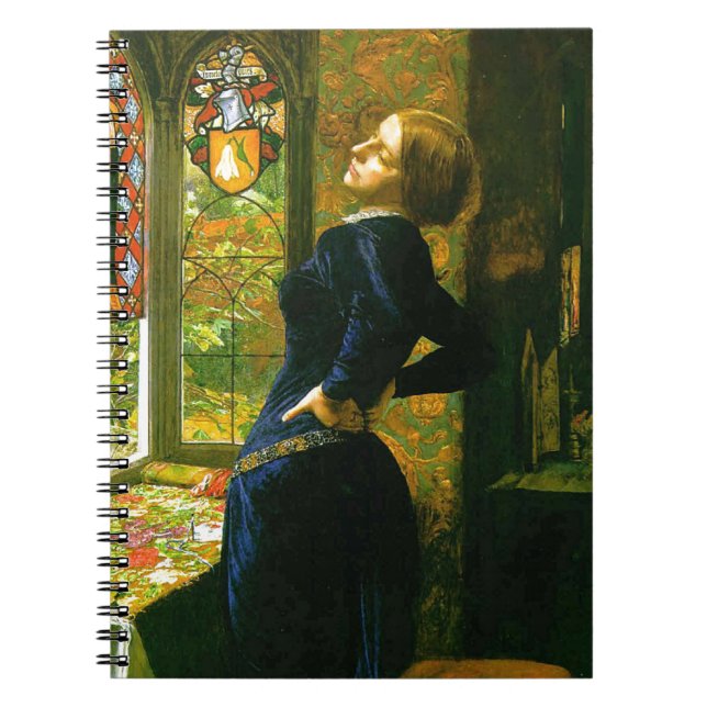 Mariana por el cuaderno de Millais (Frente)