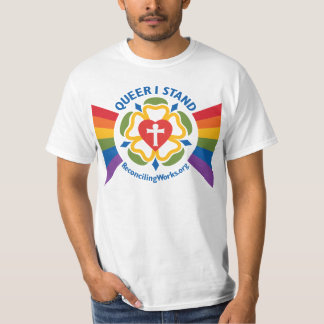 "Maricón coloco" la camiseta (en tela ligera)