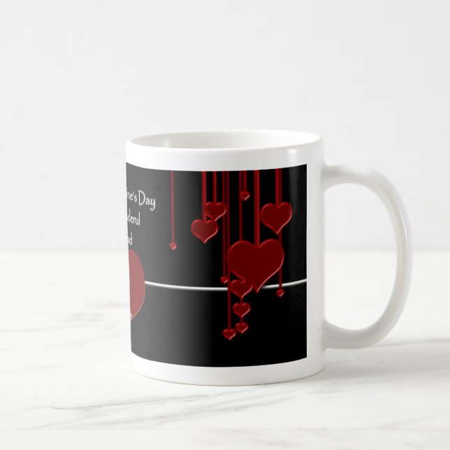 Marido de la taza de la tarjeta del día de San (Derecha)