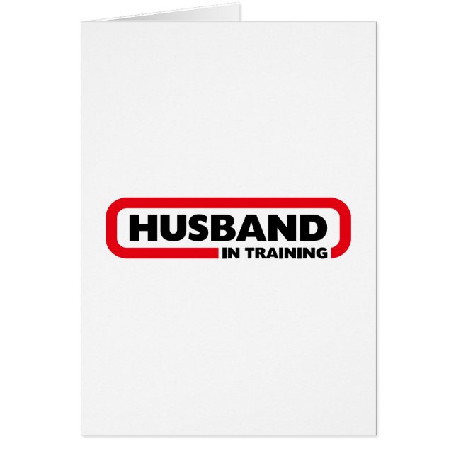 Marido en Entrenamiento (Frente)