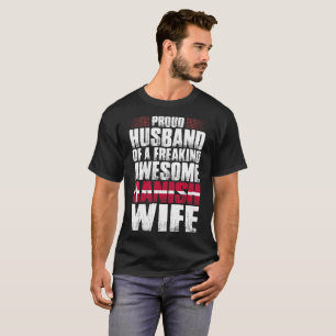 Marido orgulloso de la camiseta danesa