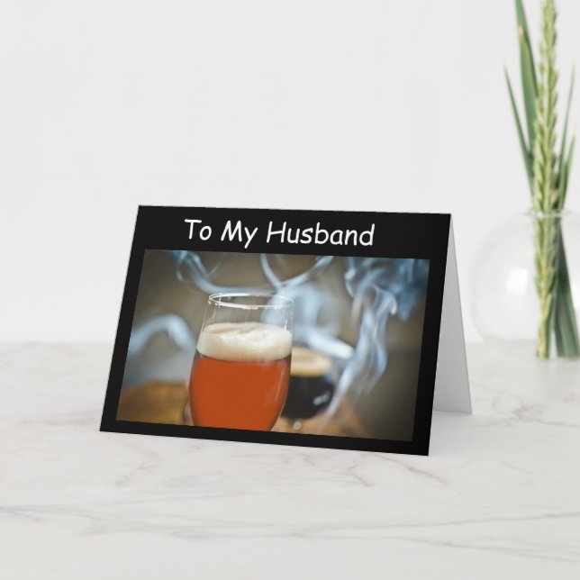 *MARIDO* TARJETA "SOLO QUIERO CELEBRAR CONTIGO" (Anverso)