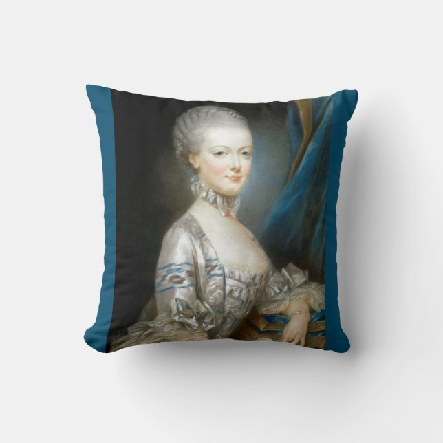 Marie Antoinette #2 Cojín de almohada (Anverso)