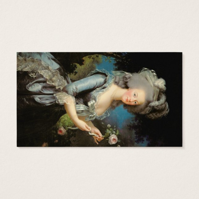 Marie Antoinette con Rosa, 1783 (Atrás)