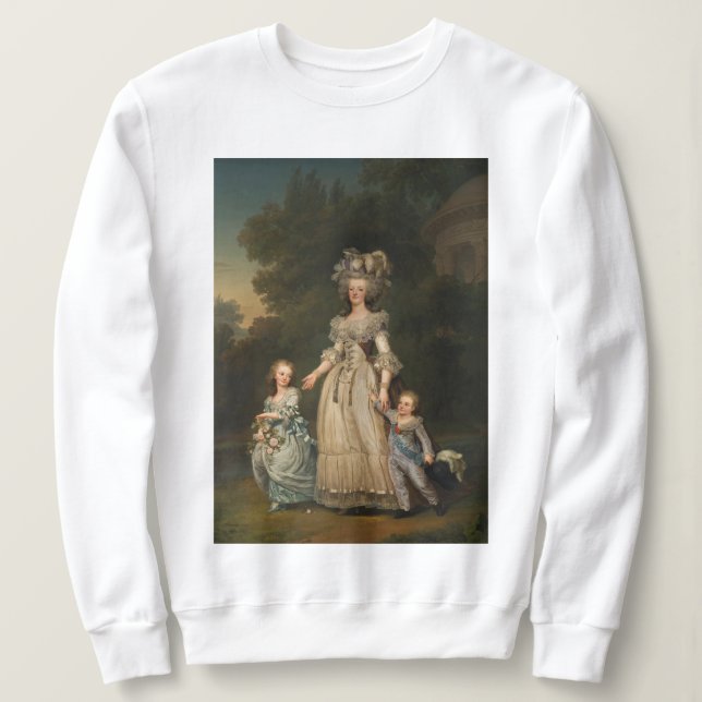 Marie Antoinette con sudadera infantil (Anverso del diseño)