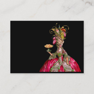 Marie Antoinette Déjalos Comer Tarjetas De Negocio