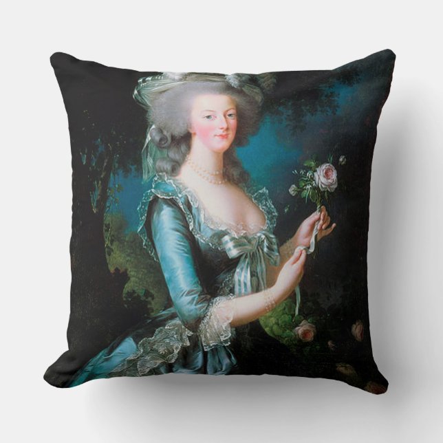 Marie Antoinette en la almohada del cojín del jard (Anverso)