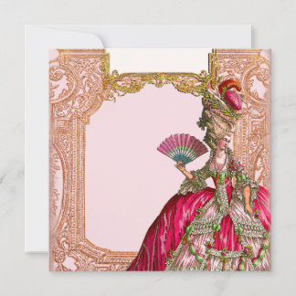 Marie Antoinette en rosa caliente