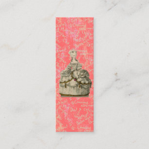 Marie Antoinette Extravagant Vestido ~ Tarjeta de