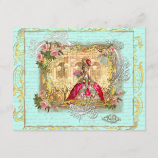 Marie Antoinette Fiesta en la tarjeta postal Versa