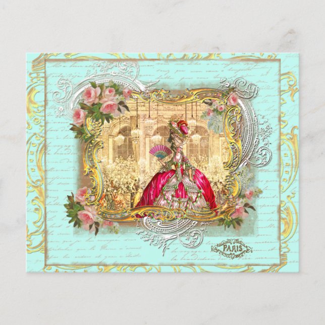 Marie Antoinette Fiesta en Versailles Flyer (Frente)