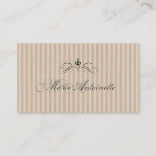 Marie Antoinette Moda ~ Tarjeta de visita