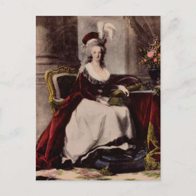 Marie Antoinette ~ Postcard / Invitaciones (Anverso)